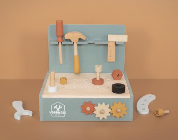 Little Dutch - Mini Werkbank blau